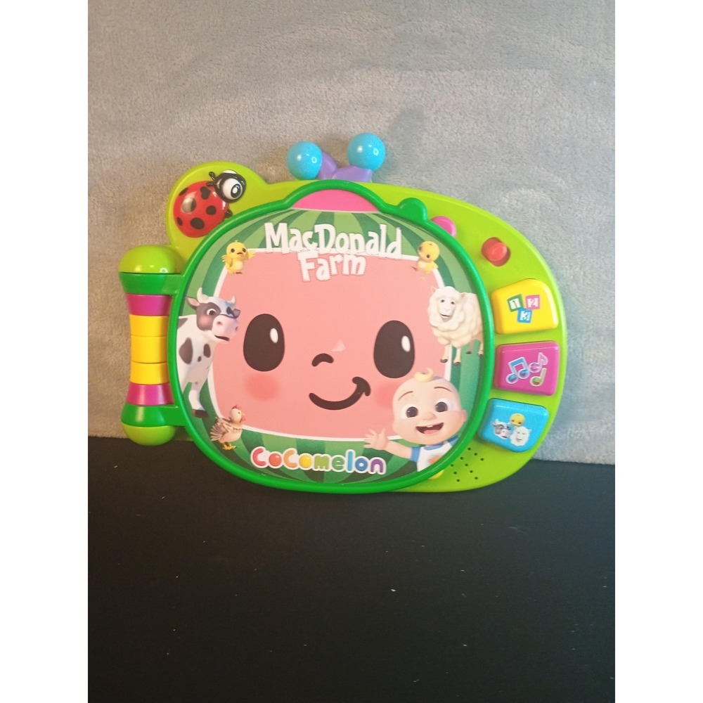 CoComelon MacDonald Farm Green Musical Activity Toy Sound Board Preschool Toy9